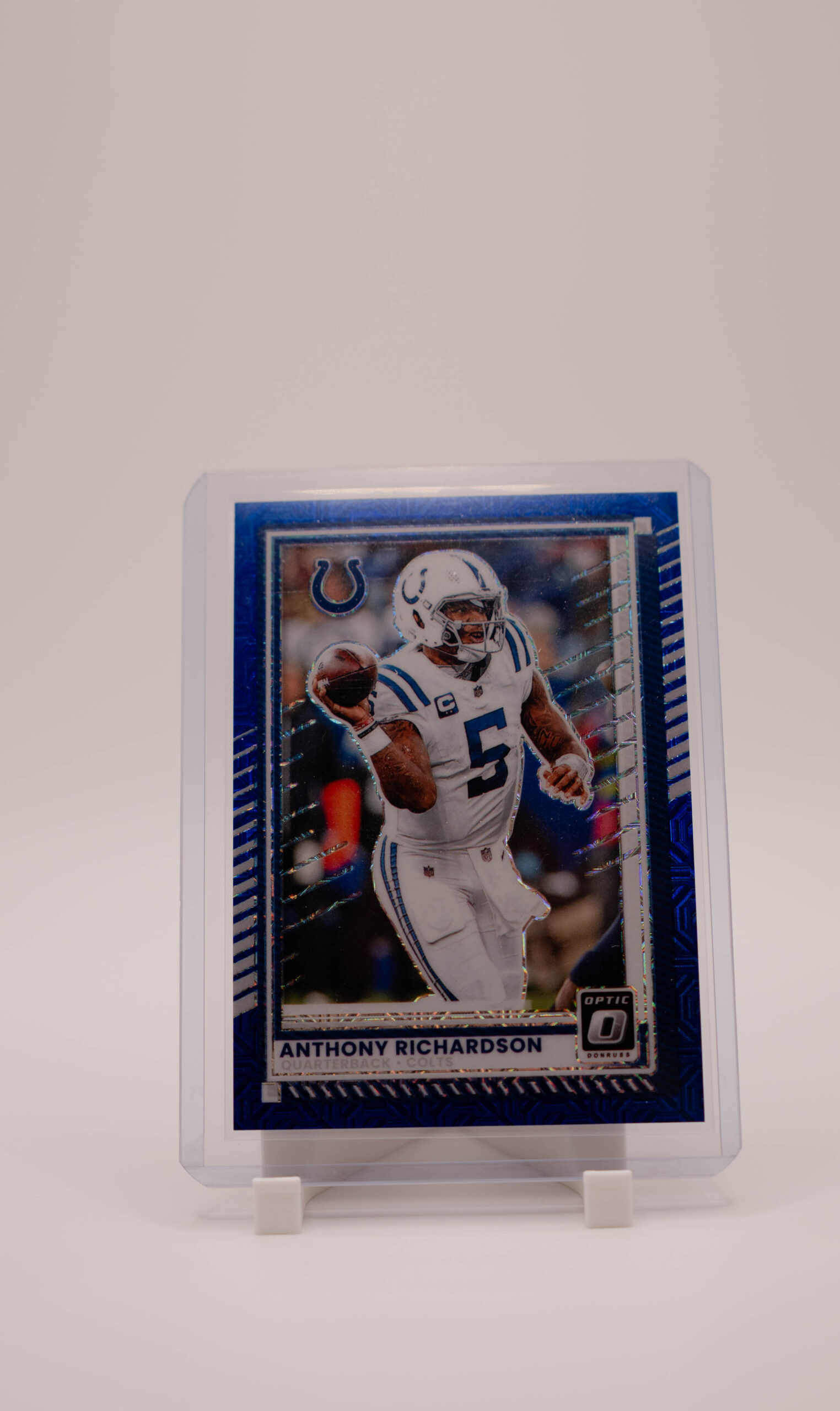 anthony richardson blue press proof /55