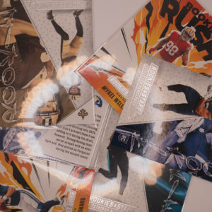 nfl rookie rush insert lot (6 cards)