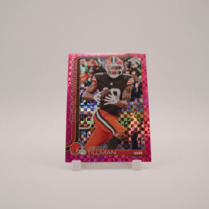 topps chrome cedric tillman hot pink x fractor