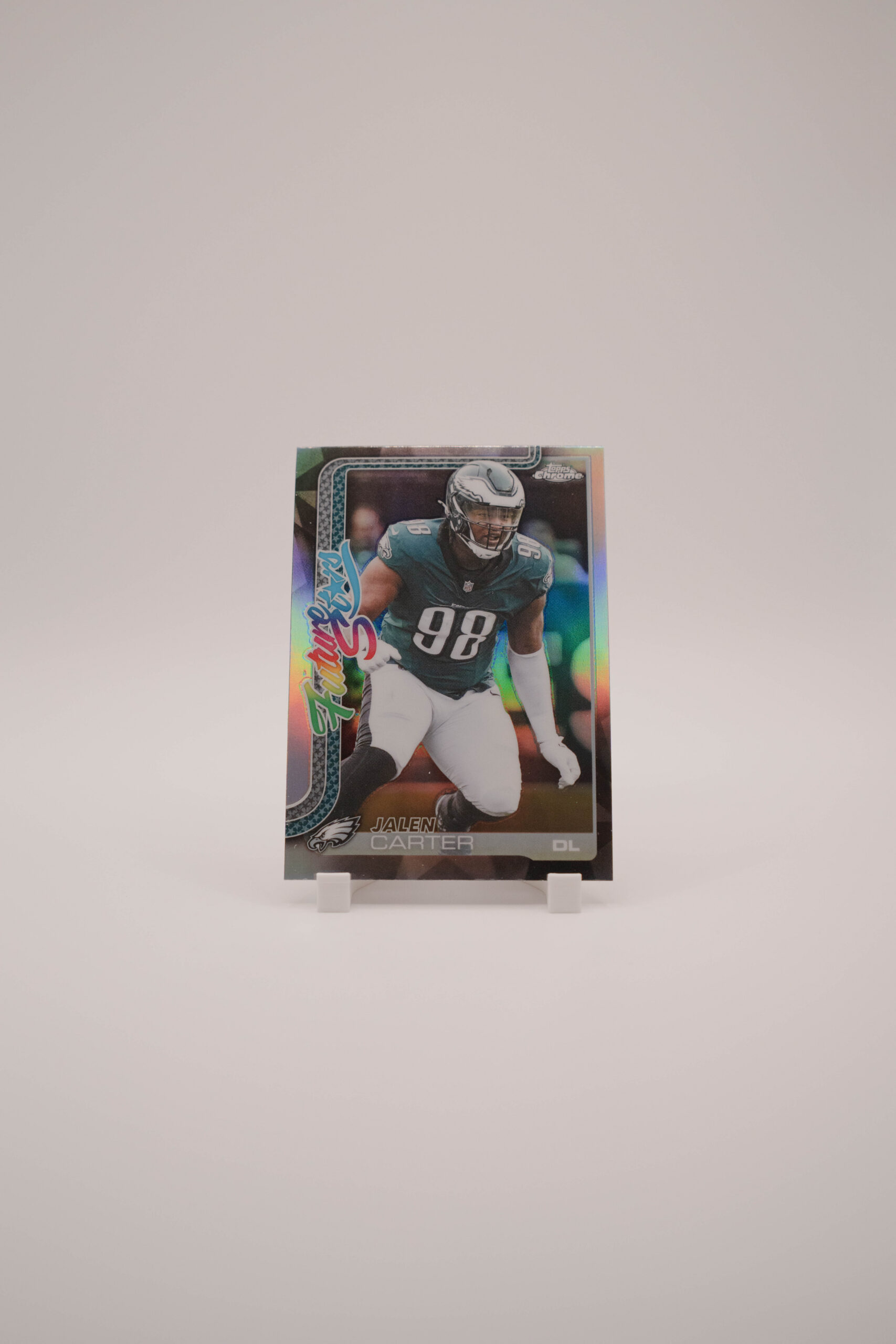 topps chrome jalen carter future stars refractor