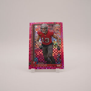topps chrome mike evans hot pink x fractor